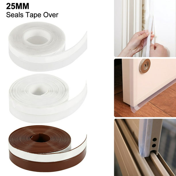 Weather Stripping Set Self Adhesive Strips Draught Excluder Tape Weather Strips